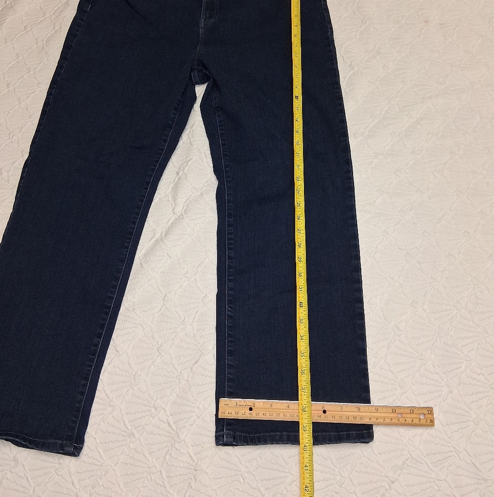 Buffalo David Bitton  Women Size 18/38 Dark Blue Flare Jeans - Picture 14 of 16